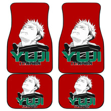 Load image into Gallery viewer, Yuji Itadori Red Car Floor Mats Jujutsu KaiSen Anime Car Mats Ci0712
