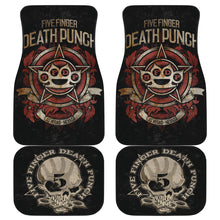 Load image into Gallery viewer, Five Finger Death Punch Rock Band Car Floor Mats Five Finger Death Punch Car Accessories Fan Gift Ci120805