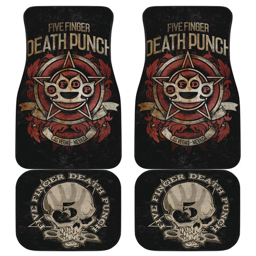 Five Finger Death Punch Rock Band Car Floor Mats Five Finger Death Punch Car Accessories Fan Gift Ci120805