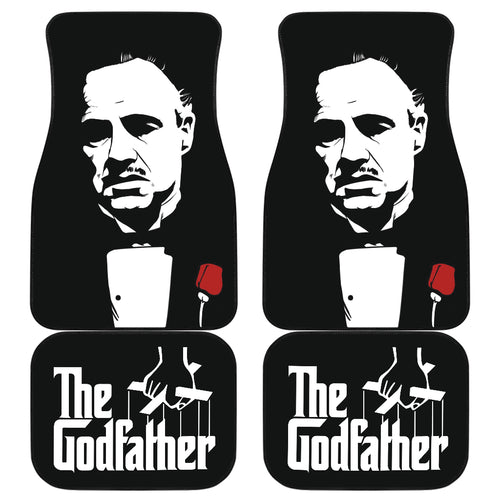 The Godfather Black White Car Floor Mats Car Accessories Ci221011-07