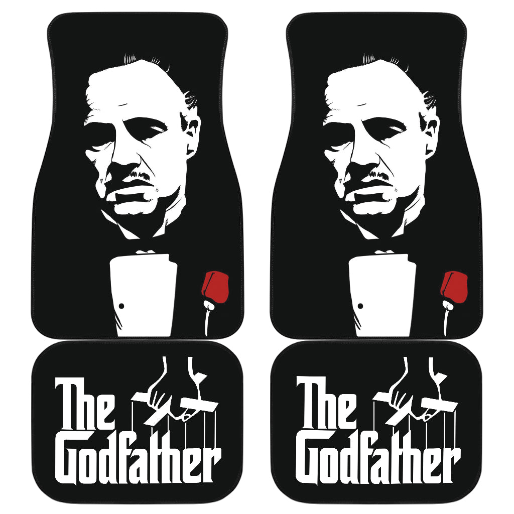 The Godfather Black White Car Floor Mats Car Accessories Ci221011-07