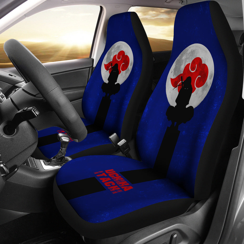 Itachi Akatsuki Seat Covers Naruto Anime Car Seat Covers Ci101801