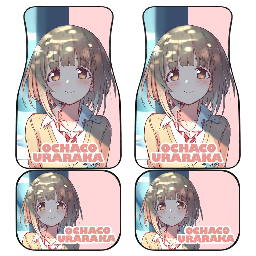 Ochaco Uraraka So Cute My Hero Academia Car Floor Mats Anime Car Mats Ci0617