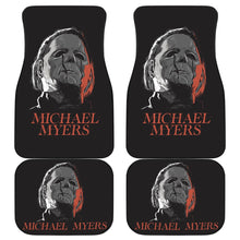 Load image into Gallery viewer, Horror Movie Car Floor Mats | Michael Myers Crying Stone Tear Bat Car Mats Ci090721