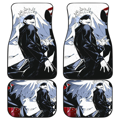 Satoru Gojo Anime Car Floor Mats Jujutsu KaiSen Anime Car Mats Ci0607