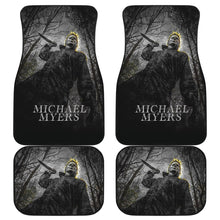 Load image into Gallery viewer, Horror Movie Car Floor Mats | Michael Myers Action In The Forest Car Mats Ci090821
