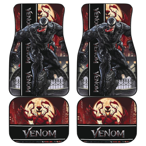 Venom Car Floor Mats Custom For Fans Ci221223-10