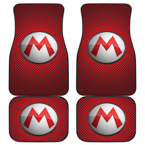 Super Mario Car Floor Mats Custom For Fans Ci221220-06