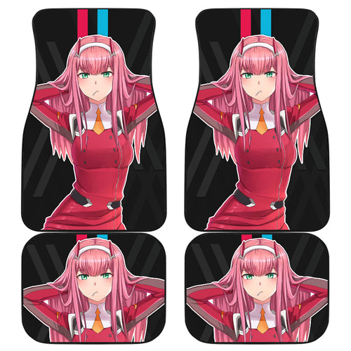 Darling In The Franxx Zero Two Car Floor Mats Car Accessories Ci180522-02