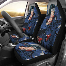 Load image into Gallery viewer, Itachi Uchiha Akatsuki Red Seat Covers Naruto Anime Car Seat Covers Ci102205