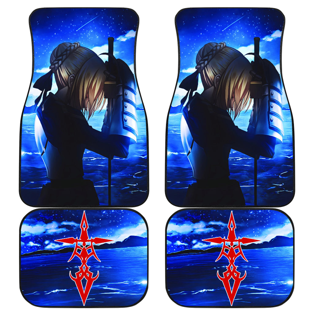 Saber Fate Stay Night Car Floor Mats Car Accessories Ci220505-03