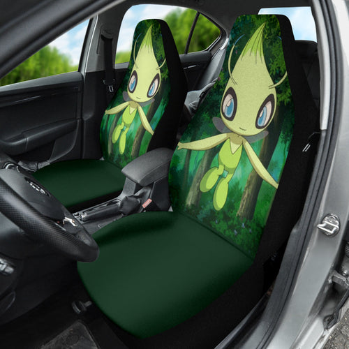 Celebi Green Pokemon Car Seat Covers Style 2 213001
