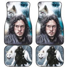 Load image into Gallery viewer, Jon Snow Car Floor Mats Game Of Thrones Car Accessories Ci221019-08