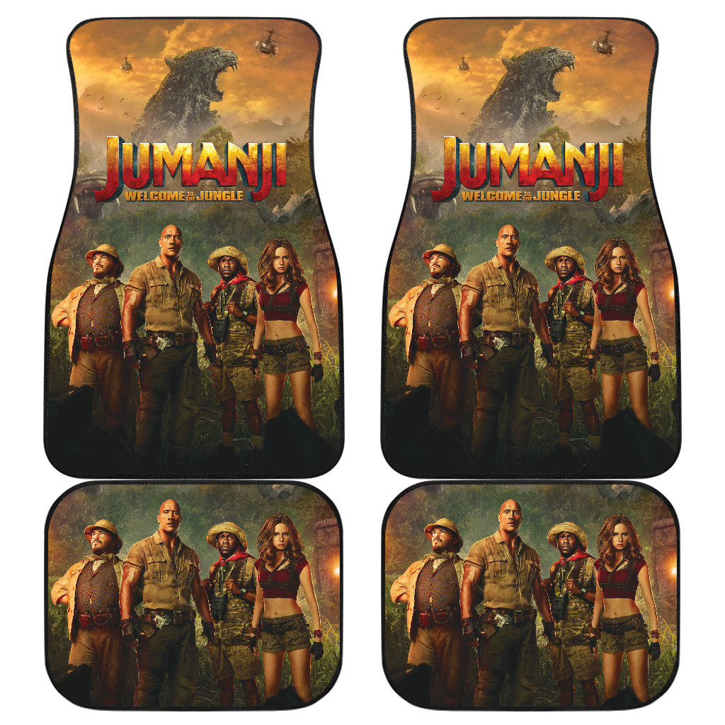 Jumanji Welcome To The Jungle Car Floor Mats Car Accessories Ci220706-02