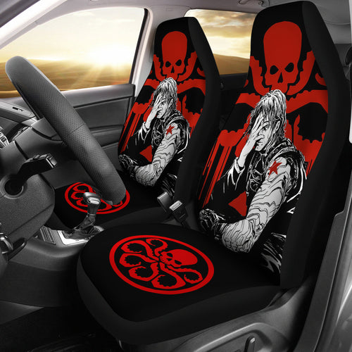 Hail Hydra Marvel Car Seat Covers Car Accessories Ci221006-04