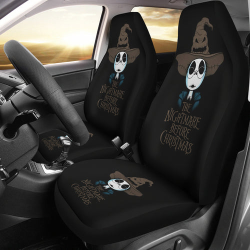Nightmare Before Christmas Cartoon Car Seat Covers - Jack Skellington The Nerd Witch Harry Potter Seat Covers Ci101204