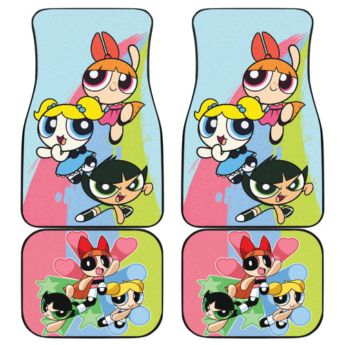 The Powerpuff Girls Car Floor Mats Car Accessories Ci221201-01