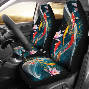 Koi Fish Car Seat Covers Car Accessories Ci230201-02