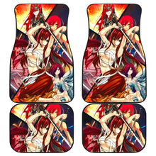 Load image into Gallery viewer, Erza Scarlet Fairy Tail Car Floor Mats Anime Car Accessories Custom For Fans Ci22060101