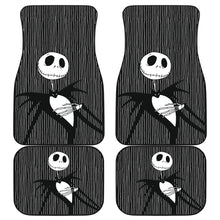 Load image into Gallery viewer, Nightmare Before Christmas Cartoon Car Floor Mats | Jack Skellington Portrait Introduction Car Mats Ci100703