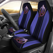 Load image into Gallery viewer, Avengers Marvel Logo Car Seat Covers Custom For Fans Ci221228-03