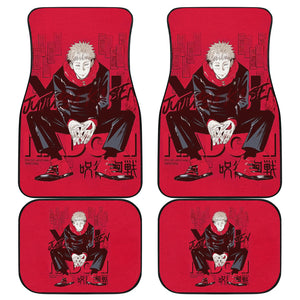Yuji Itadori Car Floor Mats Jujutsu KaiSen Anime Car Mats Ci0609