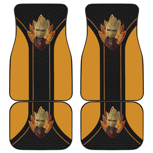 Groot Logo Car Floor Mats Custom For Fans Ci230104-01a