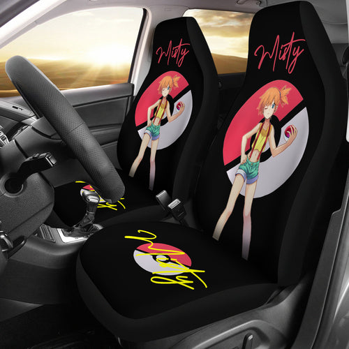 Anime Misty Pokemon Car Seat Covers Pokemon Car Accessorries Ci111205