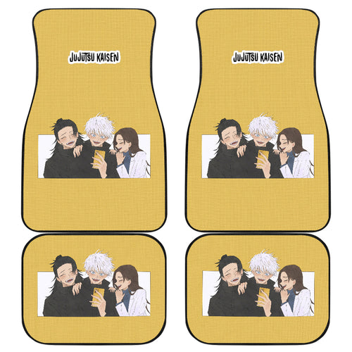 Jujutsu KaiSen Anime Car Floor Mats Fan Gift Ci0610