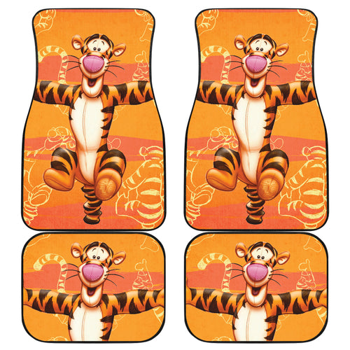 Tigger Cute Car Floor Mats Car Accessories Ci221021-02a
