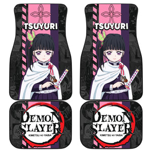 Demon Slayer Car Floor Mats Kanao Tsuyuri Car Accessories Fan Gift Ci220224-10