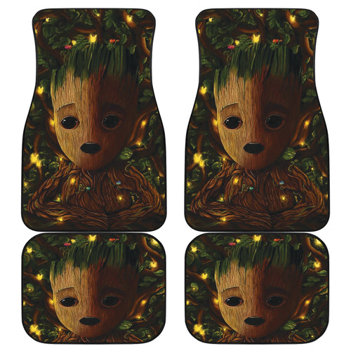 Groot Guardians Of The Galaxy Car Floor Mats Movie Car Accessories Custom For Fans Ci22061406
