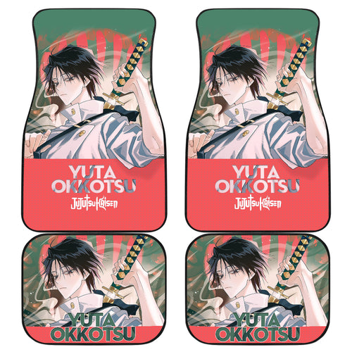 Yuta Okkotsu Car Mats Jujutsu Kai Sen Car Floor Mats Ci0705