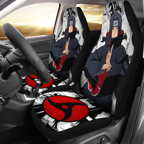 Naruto Anime Car Seat Covers Naruto Akatsuki Itachi Uchiha Car Accessories Ci011804
