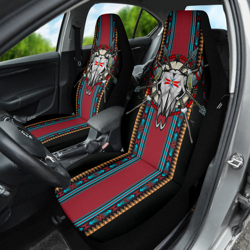 Bull Native American Car Seat Covers Car Accessories Ci220419-10