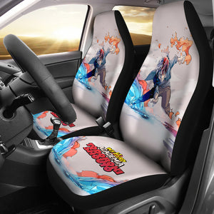 Todoroki Shouto Car Seat Covers My Hero Academia Anime Seat Covers Ci0616