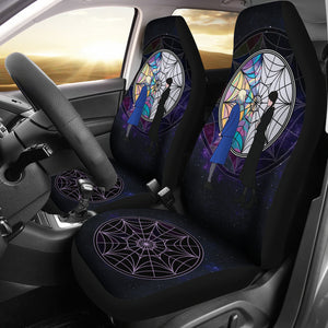 Wednesday Car Seat Covers Custom For Fans Ci221214-05