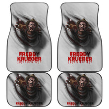 Load image into Gallery viewer, Horror Movie Car Floor Mats | Freddy Krueger Emerging From Claw Car Mats Ci082821