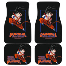 Load image into Gallery viewer, Goku Kid Dragon Ball Orange Car Floor Mats Anime Car Mats Ci0728