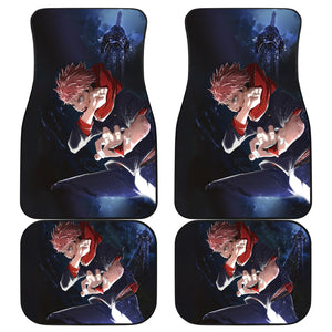 Yuji Itadori Car Floor Mats Jujutsu Kai Sen Anime Car Mats Ci0609