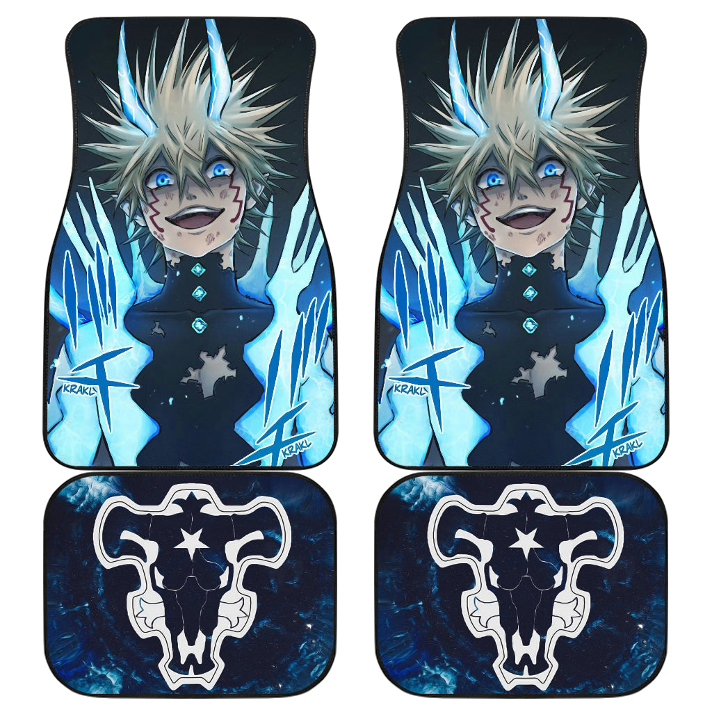 Black Clover Car Seat Covers Luck Voltia Black Clover Car Accessories Fan Gift Ci122010