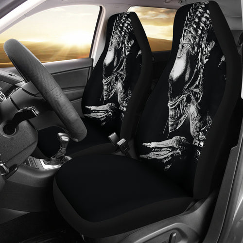 The Alien Creature Car Seat Covers Alien Car Accessories Custom For Fans Ci22060309