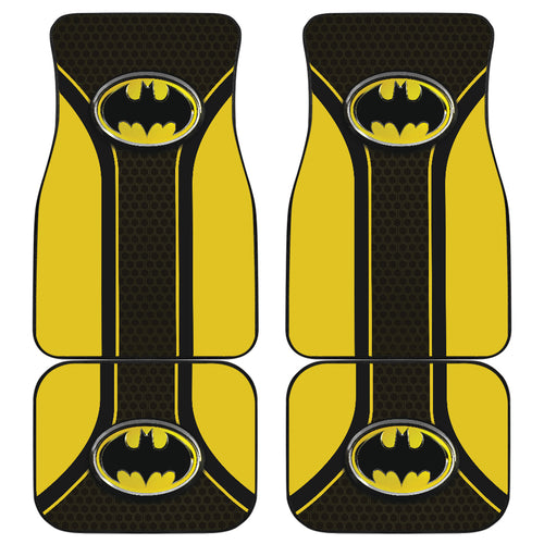 Bat Man Logo Car Floor Mats Custom For Fans Ci230103-04a
