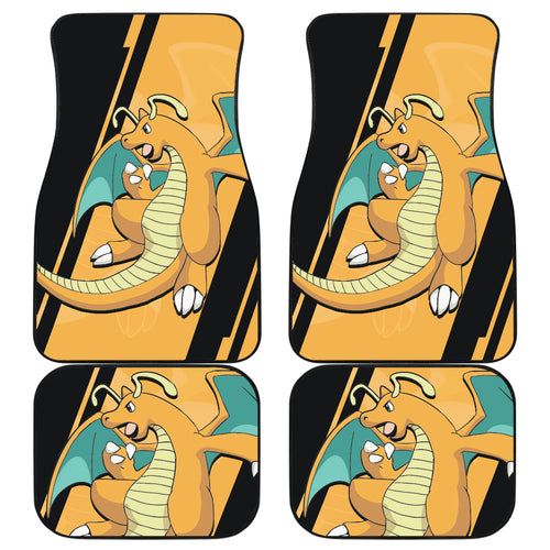 Dragonite Pokemon Car Floor Mats Style Custom For Fans Ci230117-08a