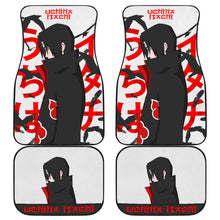 Load image into Gallery viewer, Itachi Art Naruto Car Floor Mats Akatsuki Anime Car Accessorries Ci101901