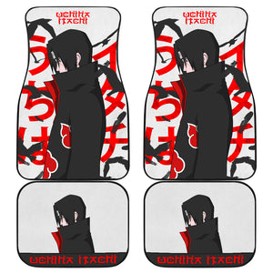 Itachi Art Naruto Car Floor Mats Akatsuki Anime Car Accessorries Ci101901