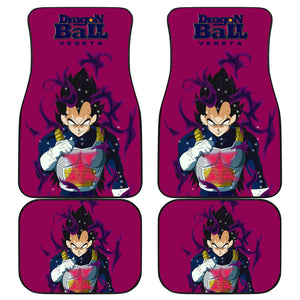 Vegeta Saiyan Dragon Ball Anime Yellow Car Floor Mats Best Design Ci0814