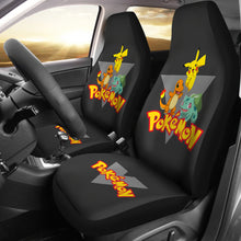 Load image into Gallery viewer, Anime Pokemon Pikachu Car Seat Covers Pokemon Car Accessorries Ci11101