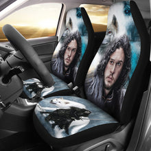 Load image into Gallery viewer, Jon Snow Car Seat Covers  Game Of Thrones Car Accessories Ci221019-03