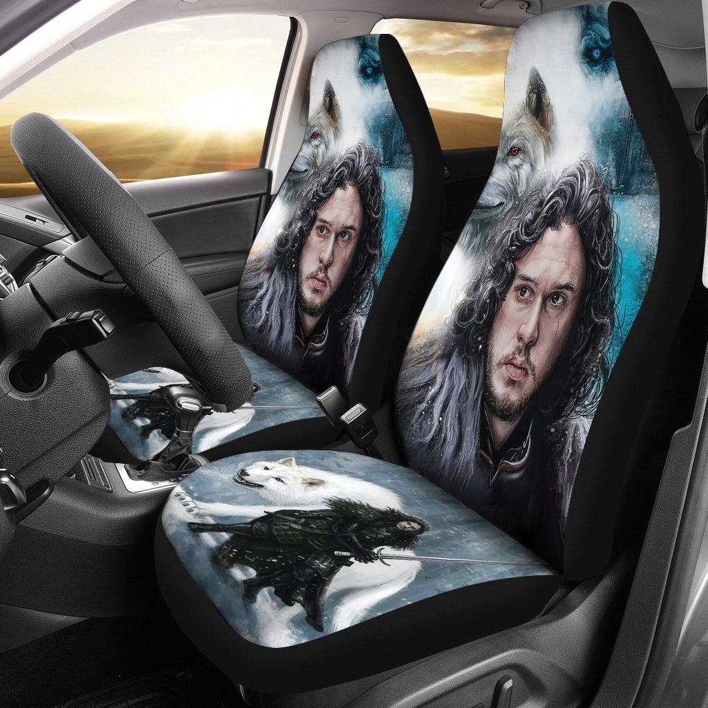 Jon Snow Car Seat Covers  Game Of Thrones Car Accessories Ci221019-03